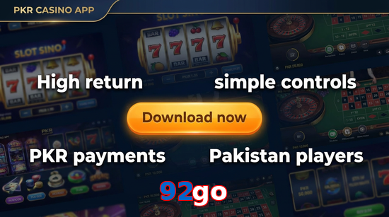 Main screen of 92Go gamedownload page for PK players