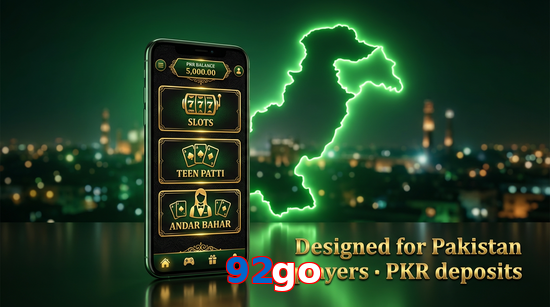 Main screen of 92Go pk page for PK players